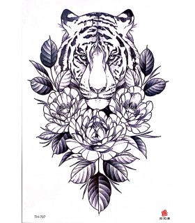 Tiger & Flower