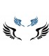 Black & Blue Wings